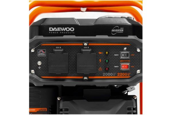 Инверторный бензиновый генератор Daewoo GDA 2600i