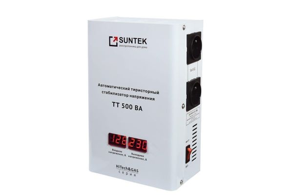 Тиристорный стабилизатор напряжения 120-280В SUNTEK TT-500