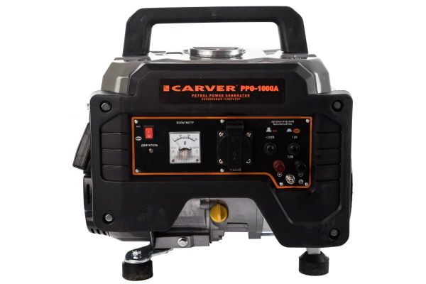 Бензиновый генератор CARVER PPG-1000А 01.020.00015