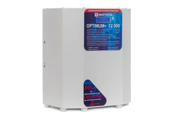 Стабилизатор напряжения (12000 ±10 В 125-260 В) Энерготех OPTIMUM 514425