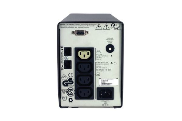 Источник бесперебойного питания APC Smart-UPS SC 620 VA DB-9 RS-232 SC620I