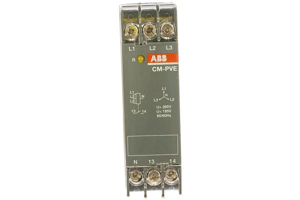 Реле контроля напряжения ABB CM-PVE 220/400В 1SVR550870R9400