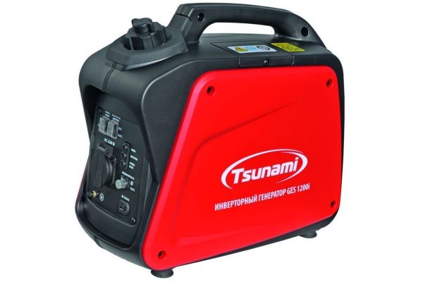 Инверторный бензиновый генератор Tsunami GES 1200i