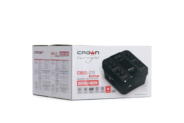 Источник бесперебойного питания CROWN CMUS-275 EURO SMART CM000003159