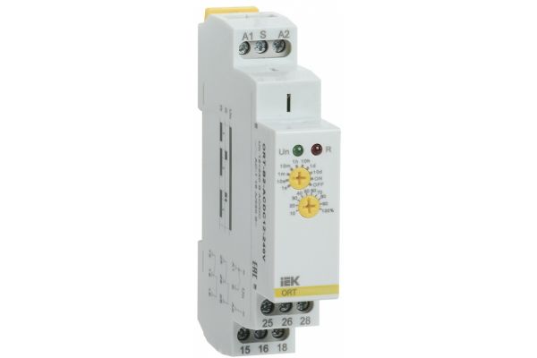 Реле задержки выключения IEK ORT. 2 конт. 12-240 В AС/DC ORT-B2-ACDC12-240V