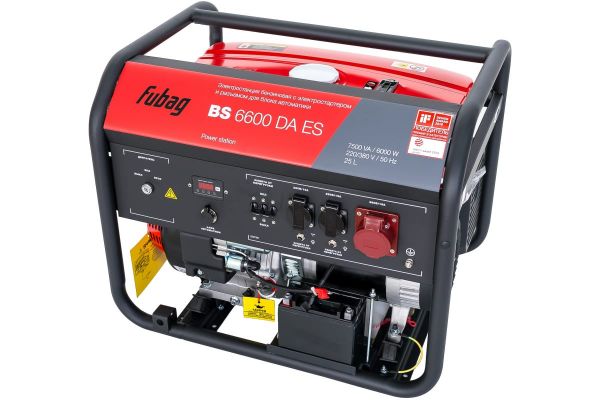 Бензиновая электростанция FUBAG BS 6600 DA ES