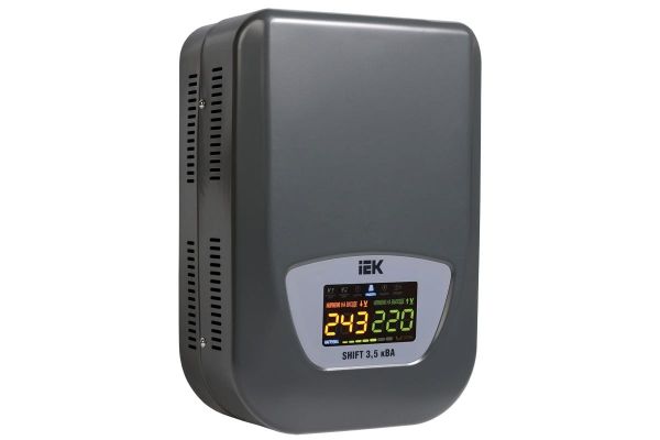 Стабилизатор напряжения IEK Shift 3.5кВА настенный IVS12-1-03500 300289