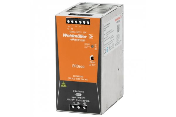 Источник питания Weidmuller PRO ECO 240W 24V 10A 1469490000