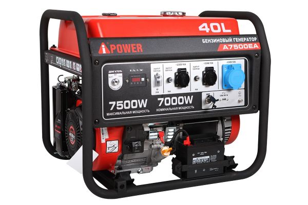 Бензиновый генератор A-iPower A7500EA 20112