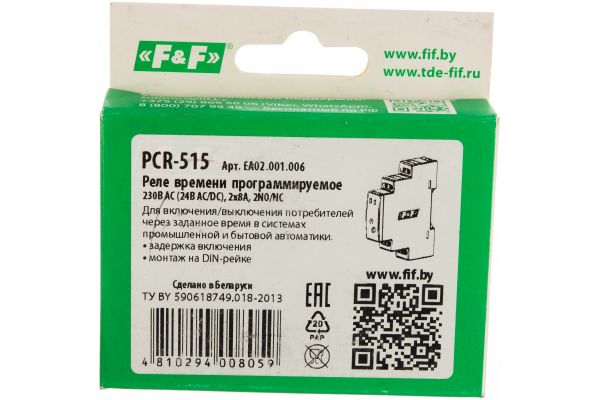 Реле времени F&F PCR-515 EA02.001.006