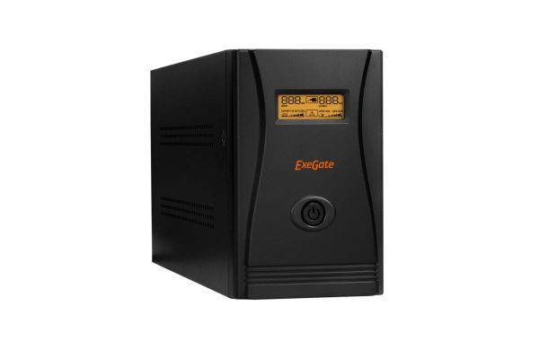 Источник бесперебойного питания ExeGate SpecialPro Smart LLB-2200.LCD.AVR.C13.RJ.USB <2200VA/1300W, LCD, AVR, 6хC13,RJ45/11,USB> 285529