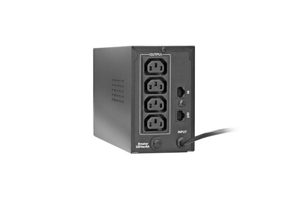 Источник бесперебойного питания ExeGate Power Back BNB-450.LED.AVR.C13.RJ <450VA/240W, LED, AVR,4хIEC-C13, RJ45/11, Black> 285537