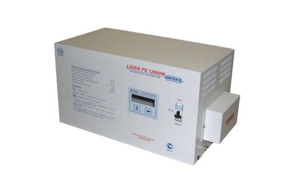 Стабилизатор напряжения LIDER PS 12000W 30 УТ000000026