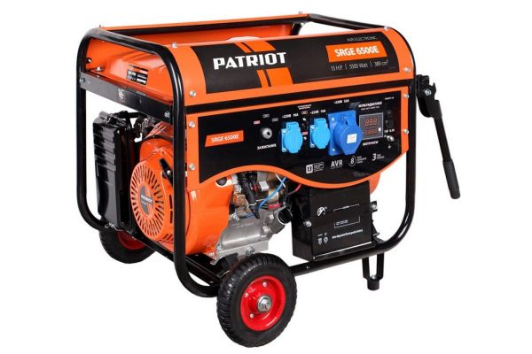 Бензиновый генератор PATRIOT SRGE 6500E 474103070