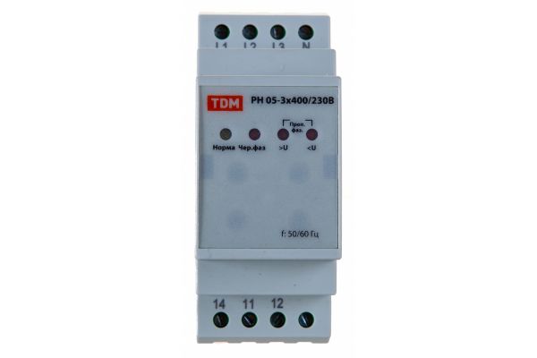Реле контроля напряжения TDM РН 05-3х400/230В  SQ1504-0009
