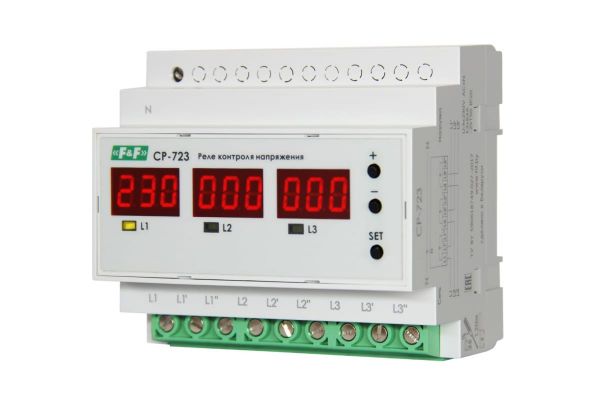 Реле напряжения F&F CP-723 EA04.009.015