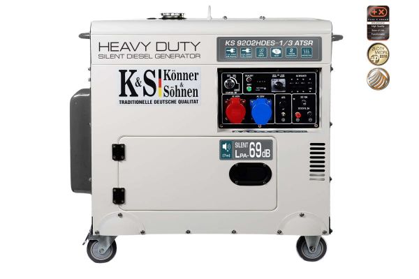 Дизельный генератор Konner&Sohnen KS 9202HDES - 1/3 ATSR