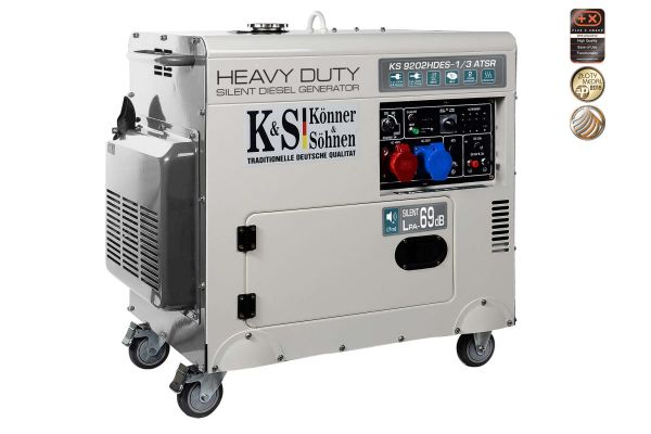 Дизельный генератор Konner&Sohnen KS 9202HDES - 1/3 ATSR