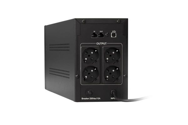 Источник бесперебойного питания ExeGate SpecialPro.Smart.LLB-2000.LCD.AVR.EURO.RJ.USB.2000VA/1200W.LCD.AVR4евроRJ45/11USB.285519