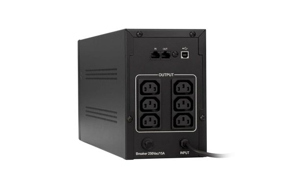 Источник бесперебойного питания ExeGate SpecialPro.UNB-2200.LED.AVR.C13.RJ.USB.2200VA/1300W.LED.AVR6C13.RJ45/11USB 285524