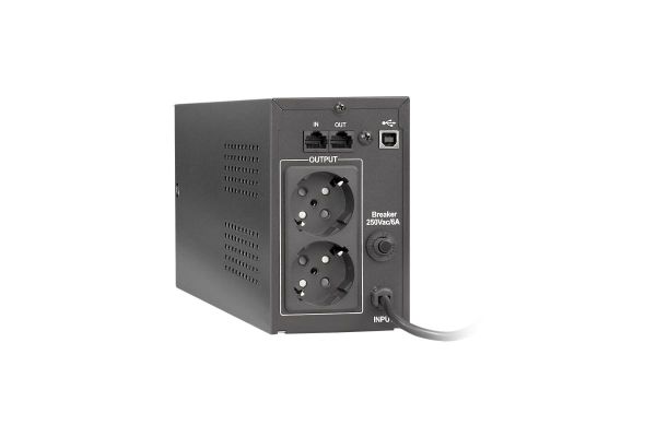 Источник бесперебойного питания ExeGate Power.Back.BNB-850.LED.AVR.EURO.RJ.USB.850VA/480W.LED.AVR2.евро.RJ45/11USB 285474