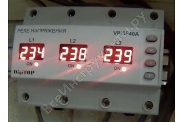 Реле напряжения DigiTOP Vp-3F40A